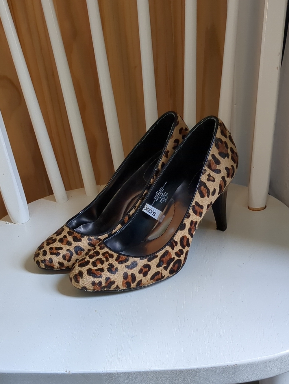 Merona Leopard Print Women's Pumps - Size 8.5